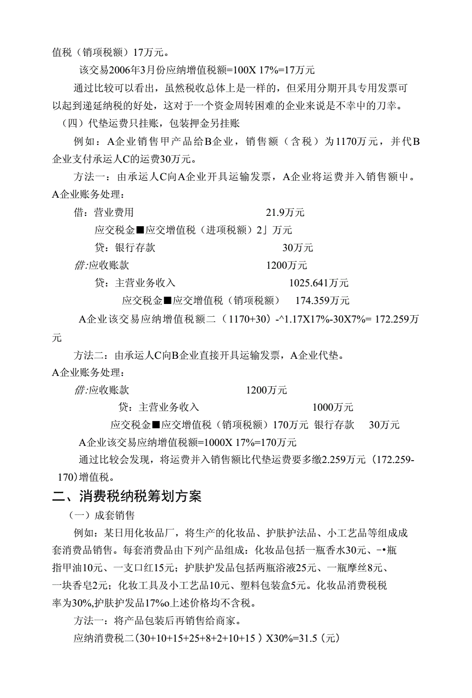 納稅籌劃課程(納稅實(shí)務(wù)400問(wèn)納稅問(wèn)題一本通)